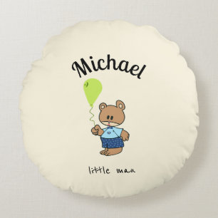 Baby bear Round Pillow