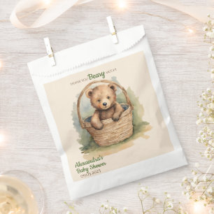 Baby Bear THank You Beary Much Baby Shower Favour Bag