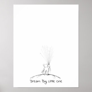 Baby Bear Thumbprint Guest Book