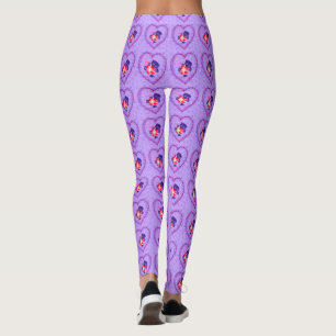 Baby Bear with Heart Gift Leggings