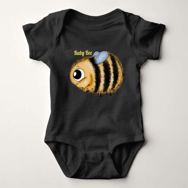 Baby Bee Baby Bodysuit (Front)