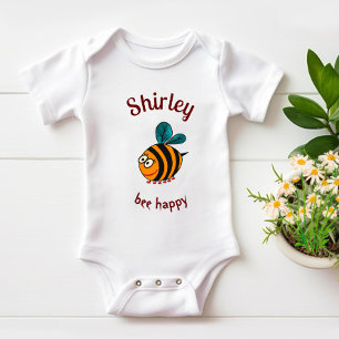 Baby bee baby bodysuit