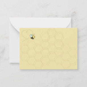 Baby Bee Boy Insert Card