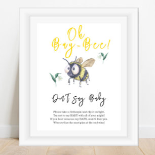 Baby Bee - Don't say baby Poster