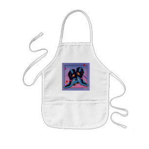 Baby Bib - Midnight Cowboy Boots Kids Apron