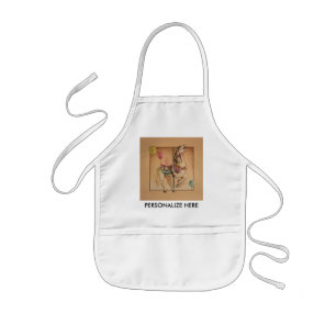 Baby Bibs - Happy Horse Carousel Kids Apron