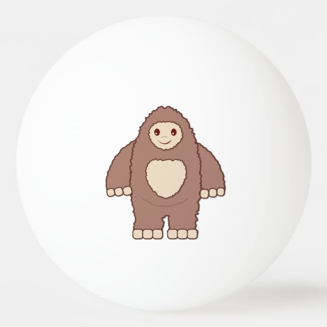 Baby Bigfoot Ping Pong Ball (Front)