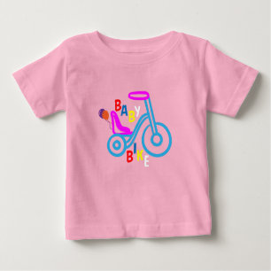 "BABY BIKE" baby t-shirt