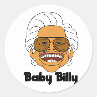 Baby Billy Classic Round Sticker