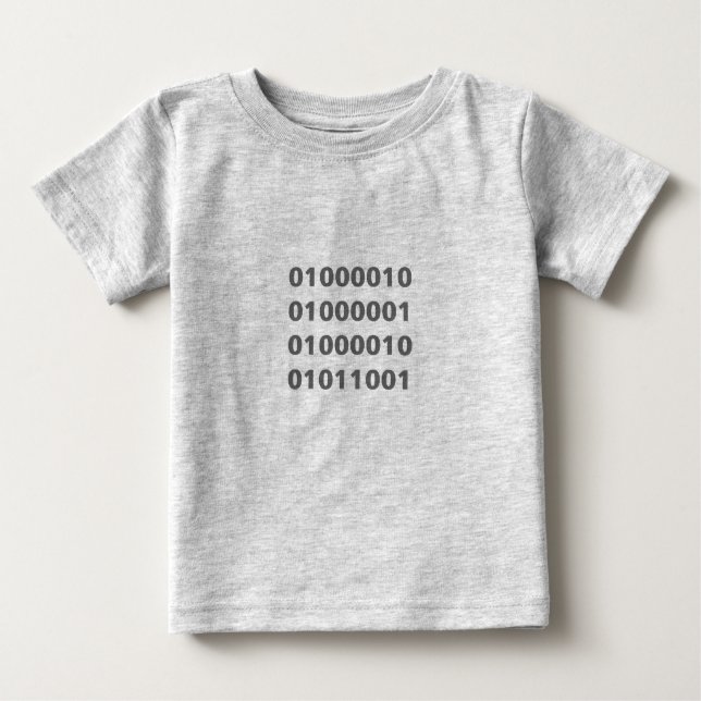 BABY Binary Baby T-Shirt (Front)