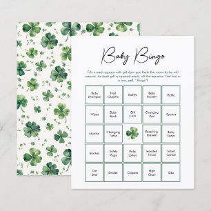 Baby Bingo St. Patrick's Day Baby Shower Game