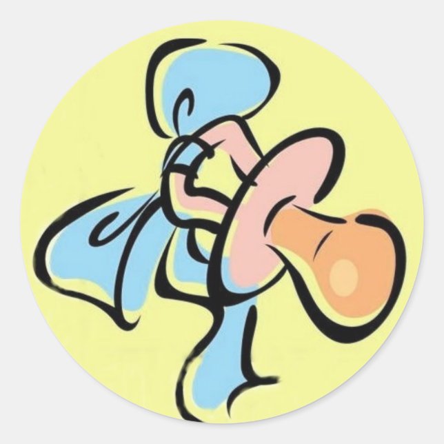 Baby Binky Enveople Seal (Front)