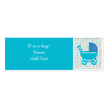 Baby Birth Announcement minicard