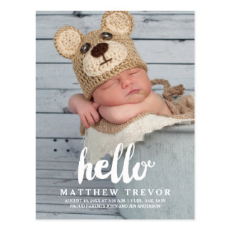 baby post cards