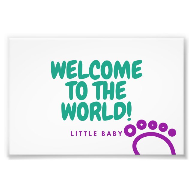 Baby birth poster (Front)