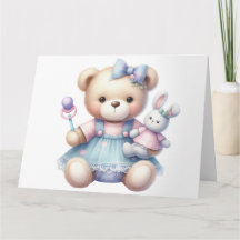 Baby Birthday Card 