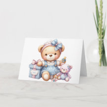 Baby Birthday Card 