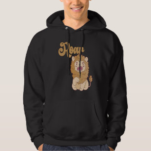 Baby Birthday One Wild Lion Animals Celebration Bo Hoodie