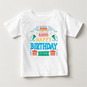 baby birthday t-shirt