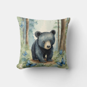 Baby Black Bear Boys  Cushion