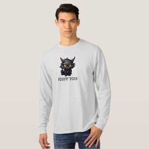 Baby Black Cat Design - Basic Long Sleeve T-Shirt