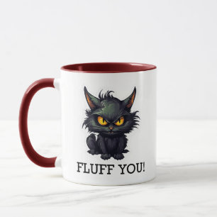 Baby Black Cat Design - Combo Mug