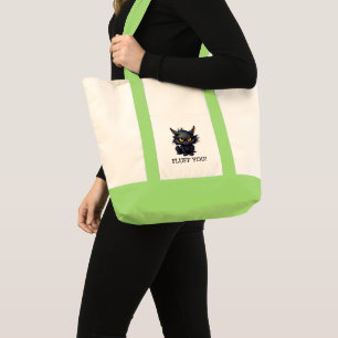 Baby Black Cat Design - Impulse Tote Bag
