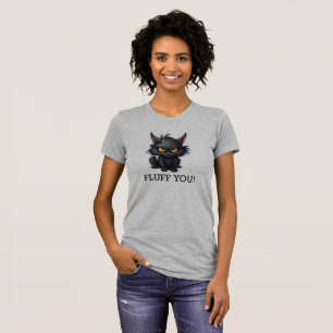 Baby Black Cat Design - Women's Bella+Canvas Slim T-Shirt