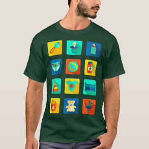 BABY BLOCK TILE COLLAGE T-Shirt