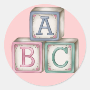 Baby Blocks Stickers