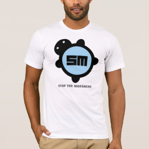 Baby Blue / Black T-Shirt