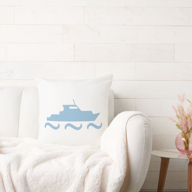 Baby Blue Boat Cushion (Couch)