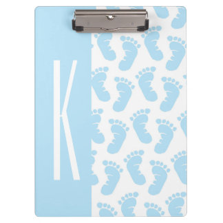 Baby Blue, Boy Baby Feet Clipboard