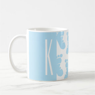 Baby Blue, Boy Baby Feet Coffee Mug