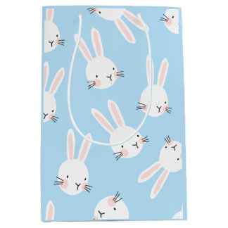 Baby Blue Bunny Medium Gift Bag