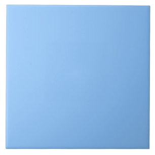 Baby Blue, Cloudy Sky   #8BC5FF Ceramic Tile