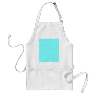 Baby Blue Colour Customised Designer Standard Apron