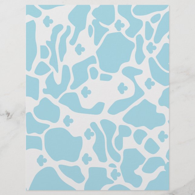 Baby blue Design: (Front)