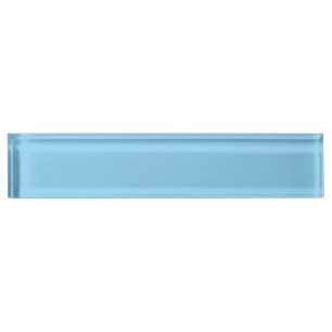Baby Blue Desk Nameplate