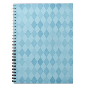 Baby Blue Diamonds Notebook