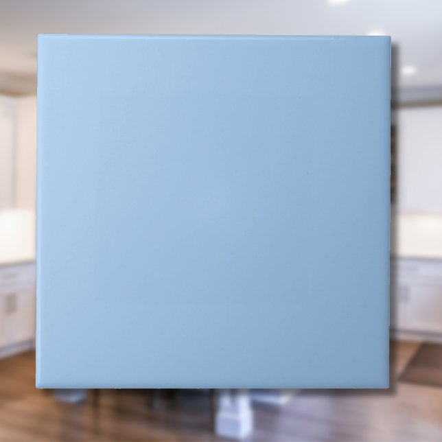 Baby Blue Eyes Solid Colour | Classic | Elegant Ceramic Tile (Creator Uploaded)