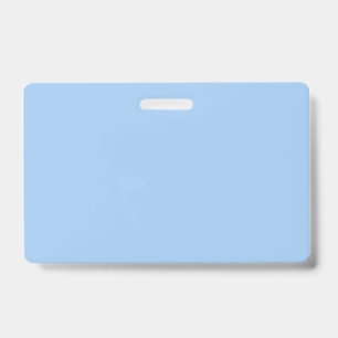 Baby blue eyes (solid colour) ID badge