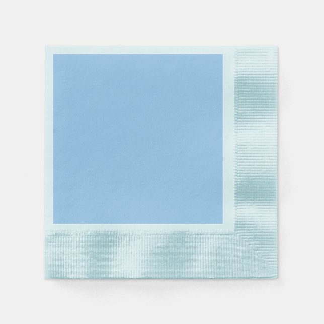 Baby blue eyes (solid colour)  napkin (Front)