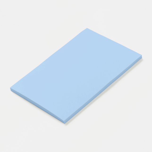 Baby blue eyes (solid colour)  post-it notes (Angled)