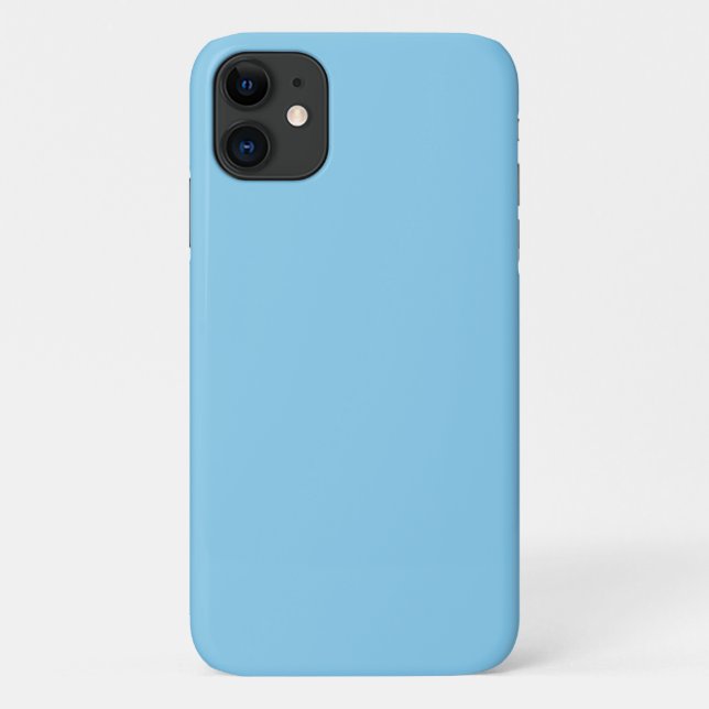 Baby Blue iPhone 11 Case (Back)