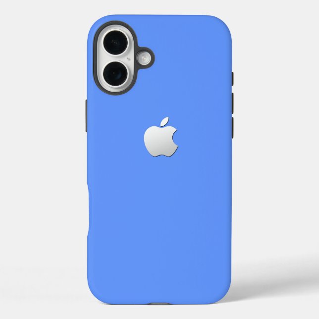 Baby Blue iPhone Cases > iPhone 16 Plus Cases (Back)