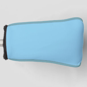 Baby Blue, Light Blue, solid, plain Blue, Golf Head Cover