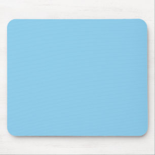 Baby Blue, Light Blue, solid, plain Blue,  Mouse Pad