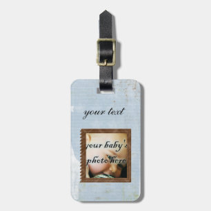 Baby Blue Luggage Tag