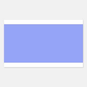 Baby Blue Rectangle Sticker